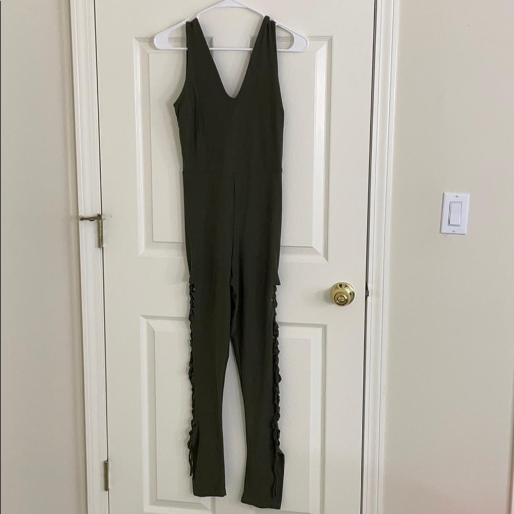 Suede Body suit